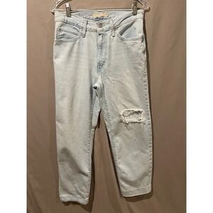 Womens LEVIS Baggy 94 Baggy Sz 27 Worn In Jeans